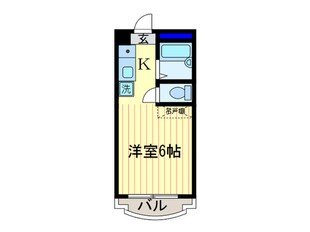 ランスロット桃山３、４Ｆの物件間取画像